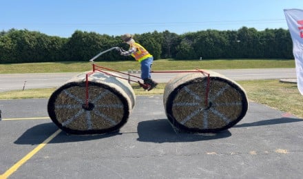 Straw Bale Art Trail
